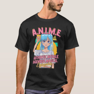 T-shirt Anime Signification Authentique Notable Ingénieux