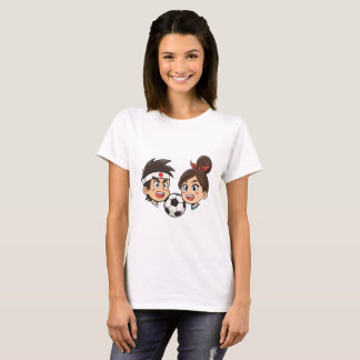 T-shirt Anime Style soccer Couple