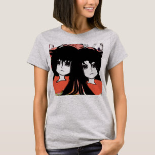 T-shirt Anime Twins