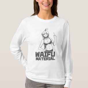 T-shirt Anime Waifu