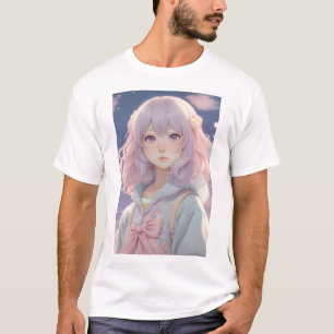T-shirt Anime waifu