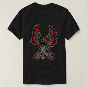 T-shirt Anishinaabe Thunderbird Noir