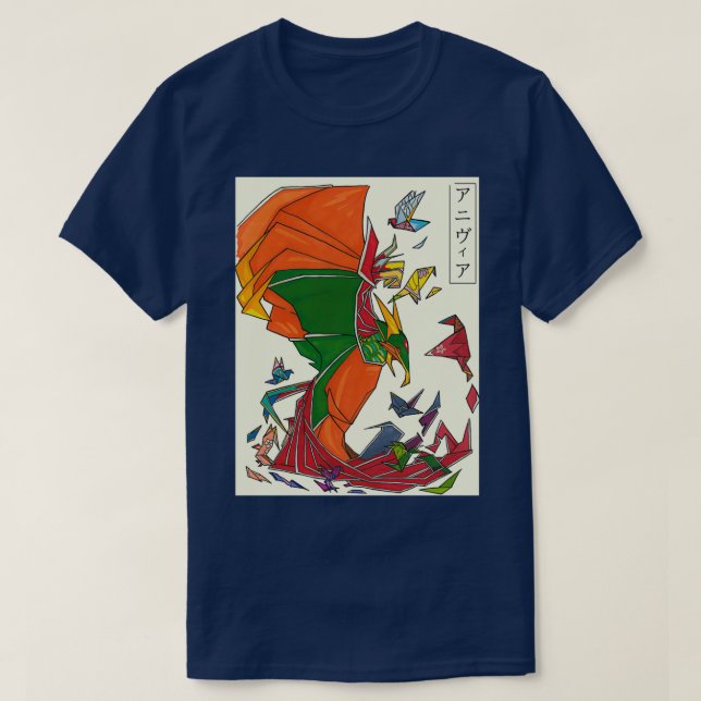 T-shirt Anivia Origami (Design devant)