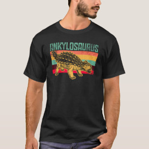 T-shirt Ankylosaurus Dinosaure Animal Préhistorique Paléon