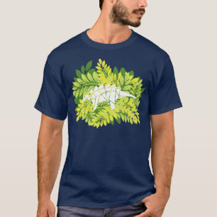 T-shirt Ankylosaurus Jungle Origami