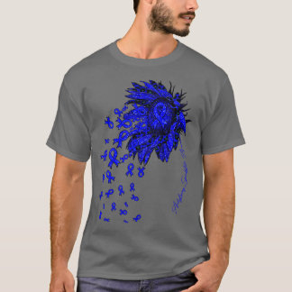 T-shirt Ankyloser Spondylitis Sensibilisation ruban de tou
