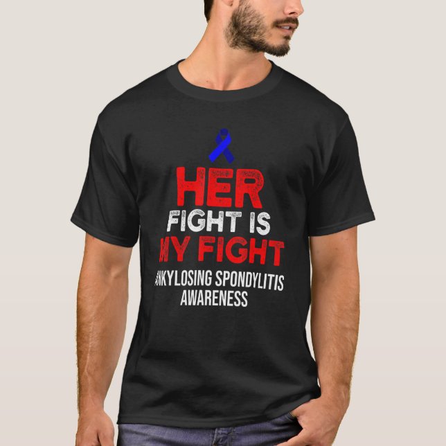 T-shirt Ankyloss Spondylitis Survivor Bechterew Warrior (Devant)