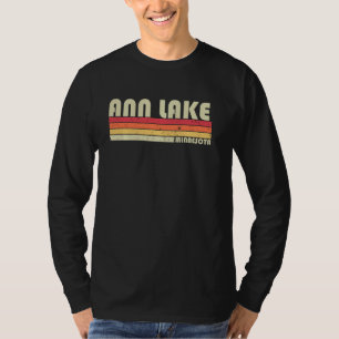T-shirt Ann Lake Minnesota Funny Pêche Camping Été