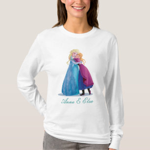 T-shirt Anna et Elsa Accrochement