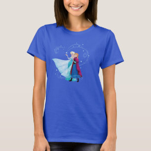 T-shirt Anna et Elsa  Beau ensemble
