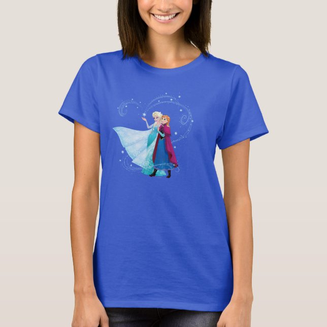T-shirt Anna et Elsa| Beau ensemble (Devant)