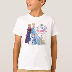 T-shirt Anna et Elsa Célébrer l'été