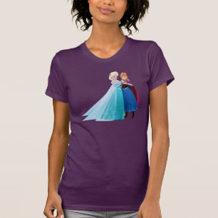 T-shirt Anna et Elsa Les Soeurs brillent ensemble