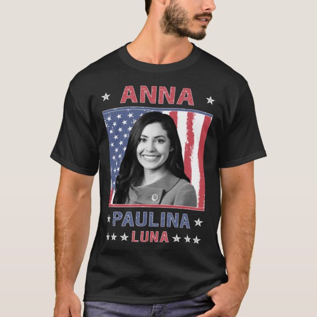 T-shirt Anna Paulina Luna, députée mexicaine américaine F (Devant)