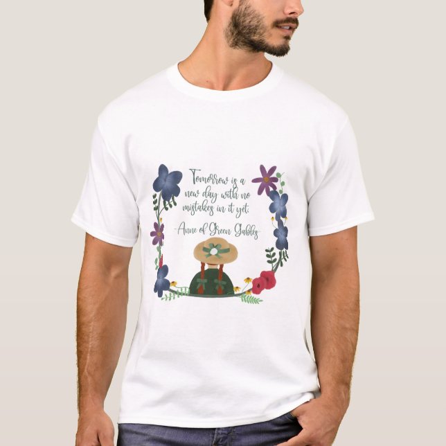 T-shirt Anne des pignons verts (Devant)