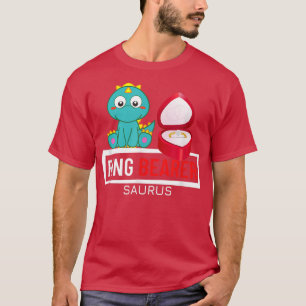 T-shirt Anneau junior porteur de bague Saurus pour fête de