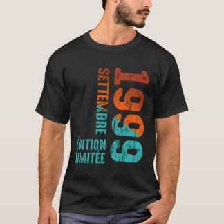 T-shirt Année 1999 1999 Edition septembre 1999