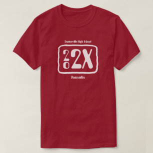 T-shirt Année blanche de classe funky