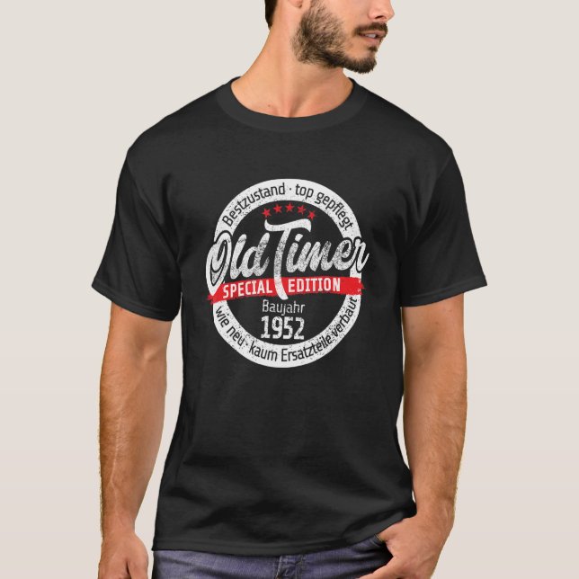 T-shirt Année de fabrication 52 Femmes actuelles Hommes Vi (Devant)