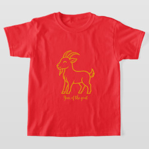 T-shirt Année de la chèvre 