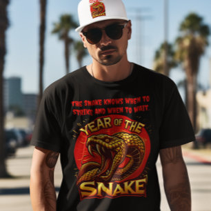 T-shirt Année de la fête du serpent !
