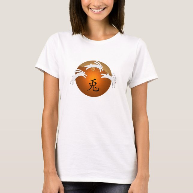 T-shirt Année de lapin (Devant)