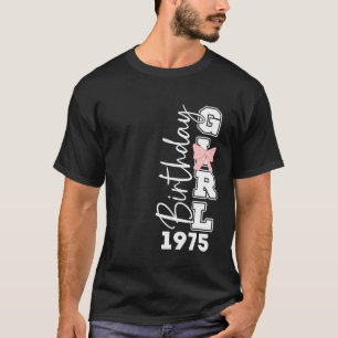 T-shirt Année de naissance 1975 Conception d'anniversaire