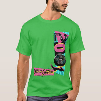 T-shirt Année de naissance 2001 Anniversaire 80s 90s Éditi