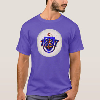 T-shirt Année De Naissance De L'État Du Massachusetts Surd