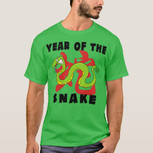 T-shirt Année drôle du serpent (2)