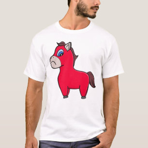 T-shirt Année du cheval triste