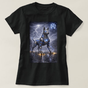 T-shirt Année du Chien du Zodiaque Chinois Fu 0046491