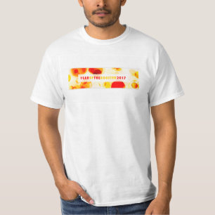 T-shirt année du coq 2017 (bokeh)