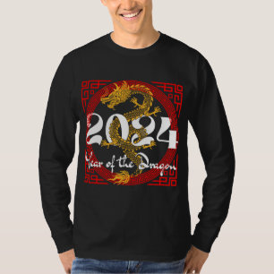 T-shirt Année du Dragon 2024 zodiaque chinois
