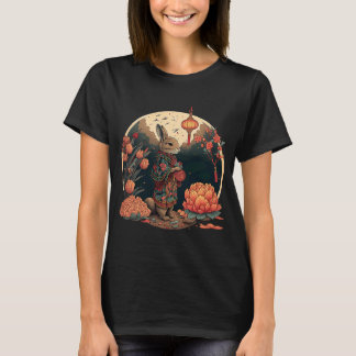 T-shirt Année Du Lapin 2023 Chinois Zodiac Lunar New Y