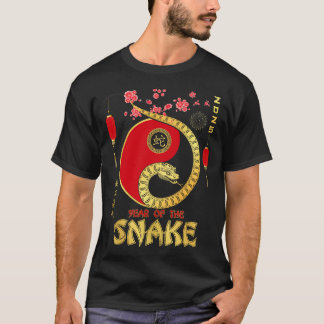 T-shirt Année Du Serpent 2025 Nouvel An Lunaire Chinois