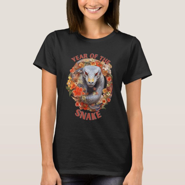 T-shirt Année du serpent aussi (Devant)