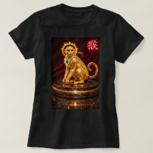 T-shirt Année du Singe du Zodiaque Chinois Fu 0046501
