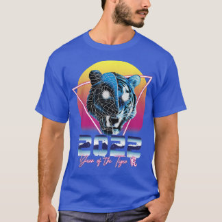 T-shirt Année du tigre chinois Zodiac NOUVEL AN 2022