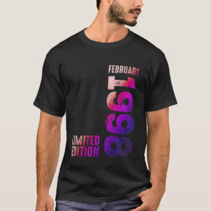 T-shirt Année géniale 1998 février 1998 Depuis 1998 Rétro 