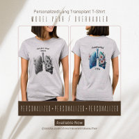 T-shirt Année modèle/ Greffe du poumon révisée