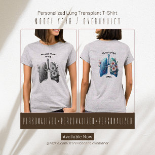 T-shirt Année modèle/ Greffe du poumon révisée