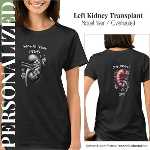 T-shirt Année modèle/rénovation de transplantation