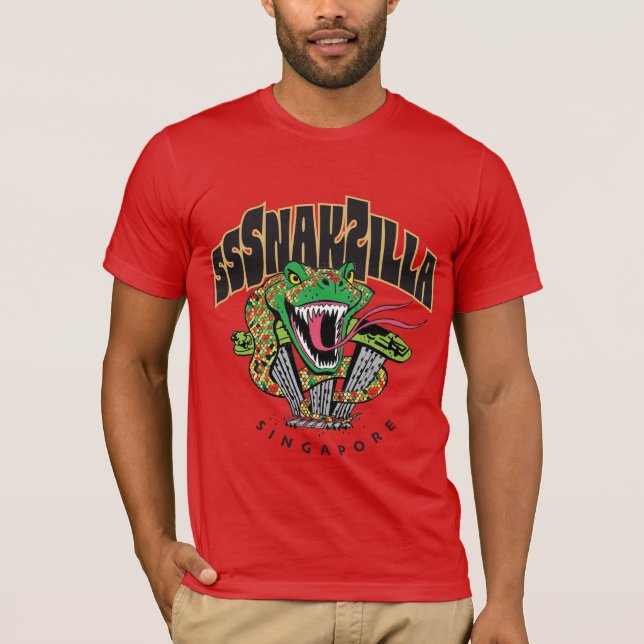 T-shirt Année S-S-Snake Epic (Devant)