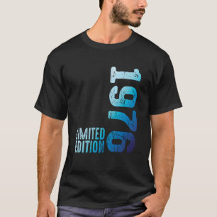T-shirt Année stupéfiante 1976 Naissance Vintage depuis 19