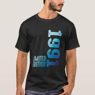T-shirt Année stupéfiante 1991 Naissance Vintage depuis 19