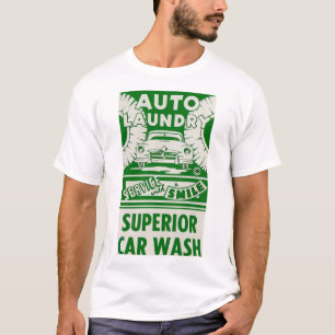T-shirt Années 1950 Auto Laundry