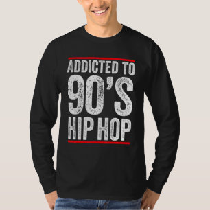 T-shirt Années 90 Hip hop Gangster Rap Vêtements Old Schoo