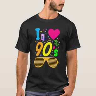T-shirt Années 90 J'ai le coeur des années 90