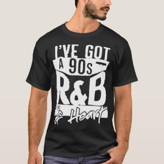 T-shirt Années 90 R&B Throwback Années 1990 Citation de co